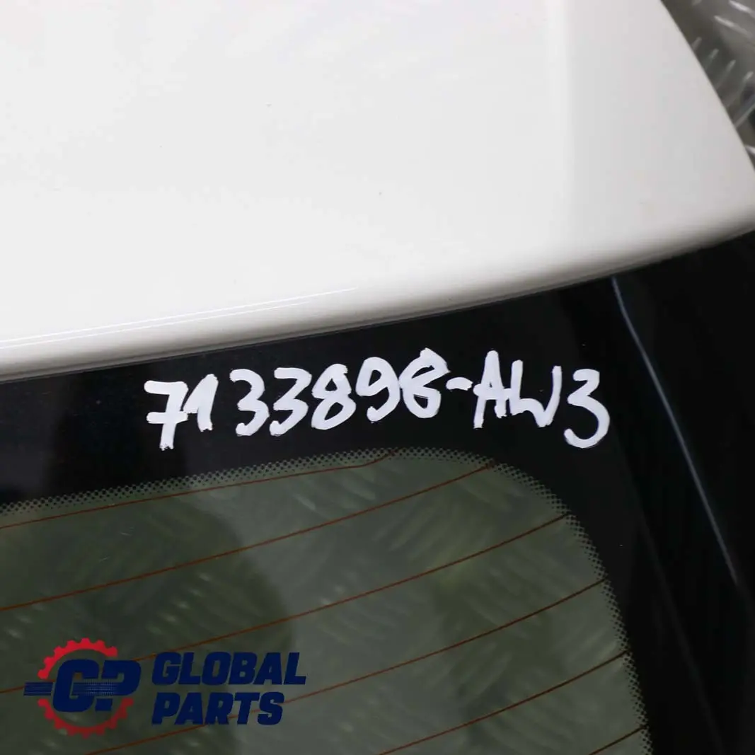 BMW E81 E87 Klapa tylna tył goła alpinweiss - SKU 7133898-AW3 - Numer Części 7133898