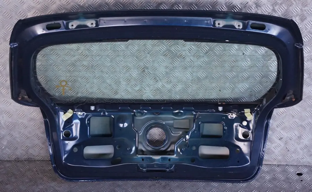 BMW 1 E81 E87 2 Trunk Lid Tailgate Boot Tiefseeblau Deep Sea Blue A76 - SKU 7133898-DSB2 - Part number 7133898