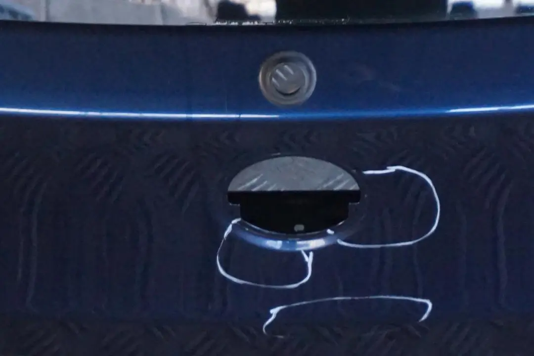BMW 1 E81 E87 2 Trunk Lid Tailgate Boot Tiefseeblau Deep Sea Blue A76 - SKU 7133898-DSB2 - Part number 7133898