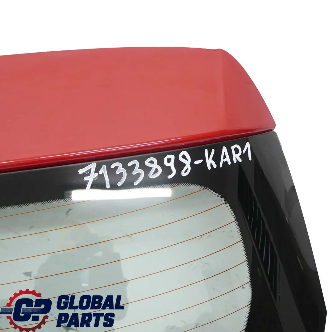 Trunk Lid Tailgate Boot Lid Karmesinrot Crimson Red - A61 to BMW 1 E81 E87 with Part number 7133898 BMW 1 E81 E87 Trunk Lid Tailgate Boot Lid Karmesinrot Crimson Red - A61 - SKU 7133898-KAR1 - Part number 7133898