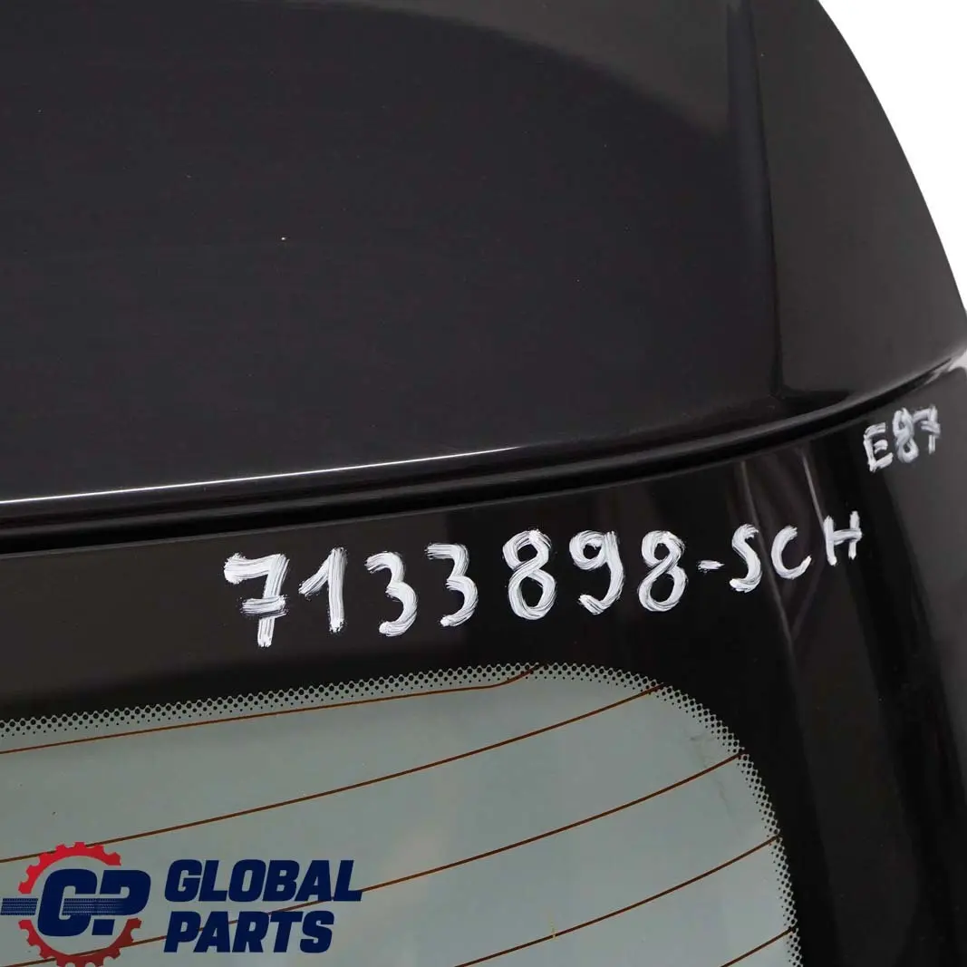 BMW E81 E87 Klapa tylna tył goła schwarz II - SKU 7133898-SCH - Numer Części 41627133898