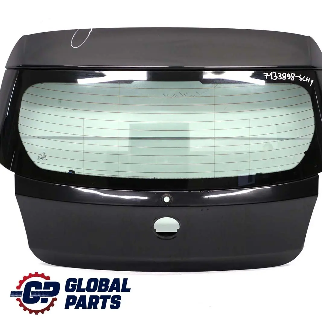  Genuine BMW 1 SERIES 1 E81 E87 E87N Trunk Lid Tailgate Boot Lid Black Schwarz 2 - SKU 7133898-SCH1 - Part number 7133898