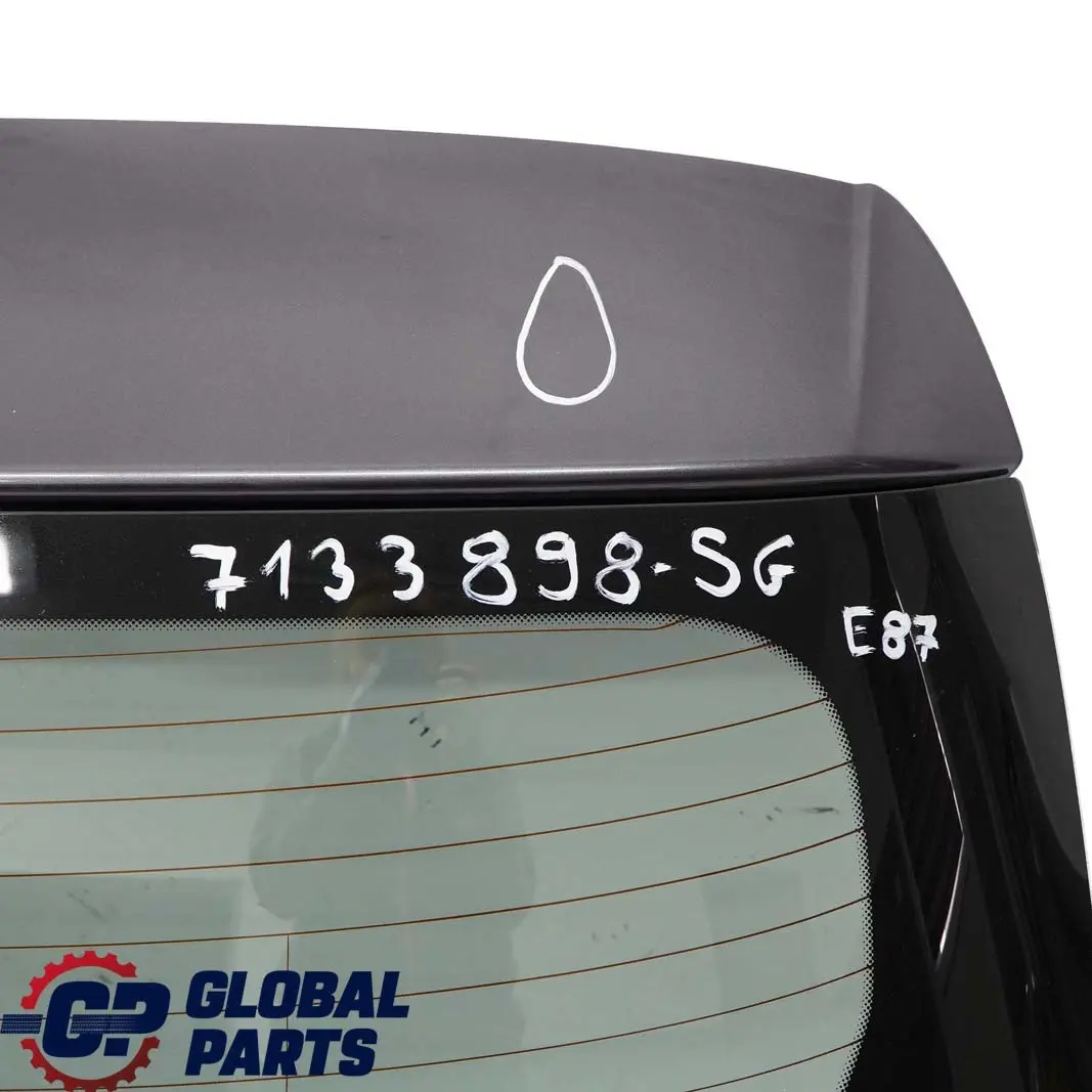 Trunk Lid Tailgate Boot Lid Sparkling Graphite - A22 to BMW 1 Series E81 E87 with Part number 7133898 BMW 1 Series E81 E87 Trunk Lid Tailgate Boot Lid Sparkling Graphite - A22 - SKU 7133898-SG - Part number 7133898