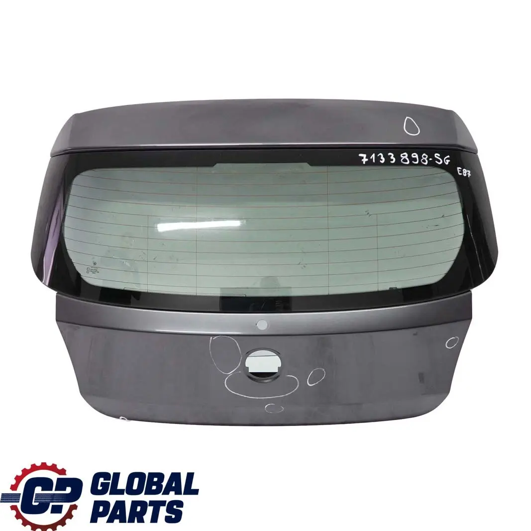 Trunk Lid Tailgate Boot Lid Sparkling Graphite - A22 to BMW 1 Series E81 E87 with Part number 7133898 BMW 1 Series E81 E87 Trunk Lid Tailgate Boot Lid Sparkling Graphite - A22 - SKU 7133898-SG - Part number 7133898