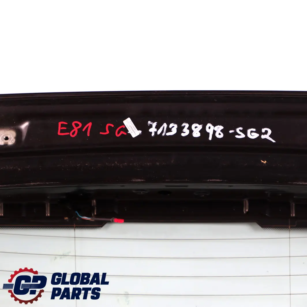 Trunk Lid Tailgate Boot Lid Sparkling Graphite - A22 to BMW 1 Series E81 E87 2 with Part number 7133898 BMW 1 Series E81 E87 2 Trunk Lid Tailgate Boot Lid Sparkling Graphite - A22 - SKU 7133898-SG2 - Part number 7133898