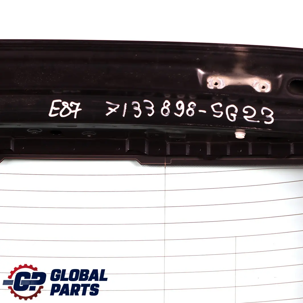 Trunk Lid Tailgate Boot Lid Sparkling Graphite - A22 to BMW 1 Series E81 E87 3 with Part number 7133898 BMW 1 Series E81 E87 3 Trunk Lid Tailgate Boot Lid Sparkling Graphite - A22 - SKU 7133898-SG3 - Part number 7133898