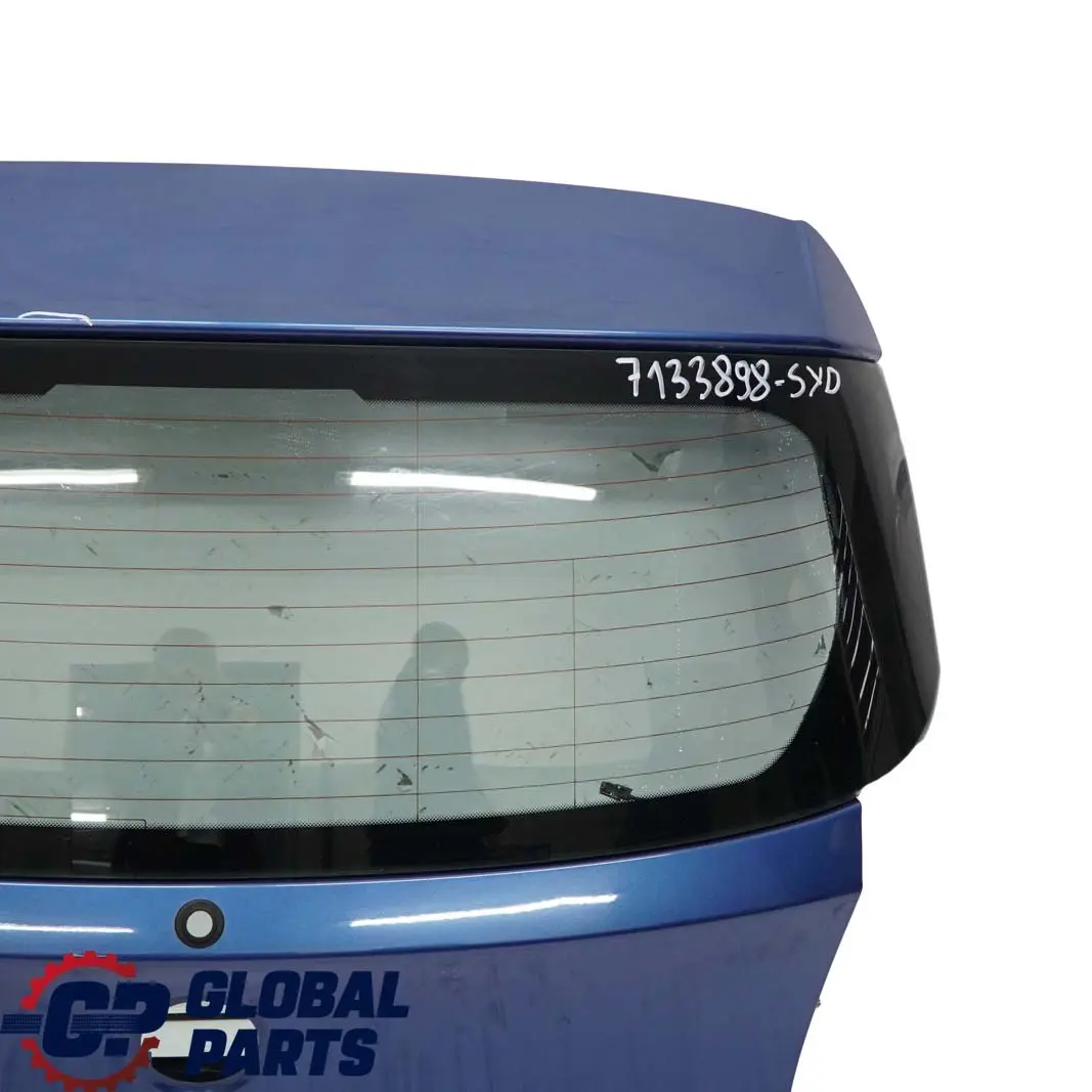 Trunk Lid Tailgate Boot Lid Sydneyblau Sydney Blue Metallic - A19 to BMW 1 E81 E87 with Part number 7133898 BMW 1 E81 E87 Trunk Lid Tailgate Boot Lid Sydneyblau Sydney Blue Metallic - A19 - SKU 7133898-SYD - Part number 7133898