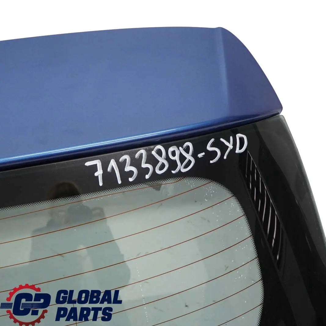 Trunk Lid Tailgate Boot Lid Sydneyblau Sydney Blue Metallic - A19 to BMW 1 E81 E87 with Part number 7133898 BMW 1 E81 E87 Trunk Lid Tailgate Boot Lid Sydneyblau Sydney Blue Metallic - A19 - SKU 7133898-SYD - Part number 7133898