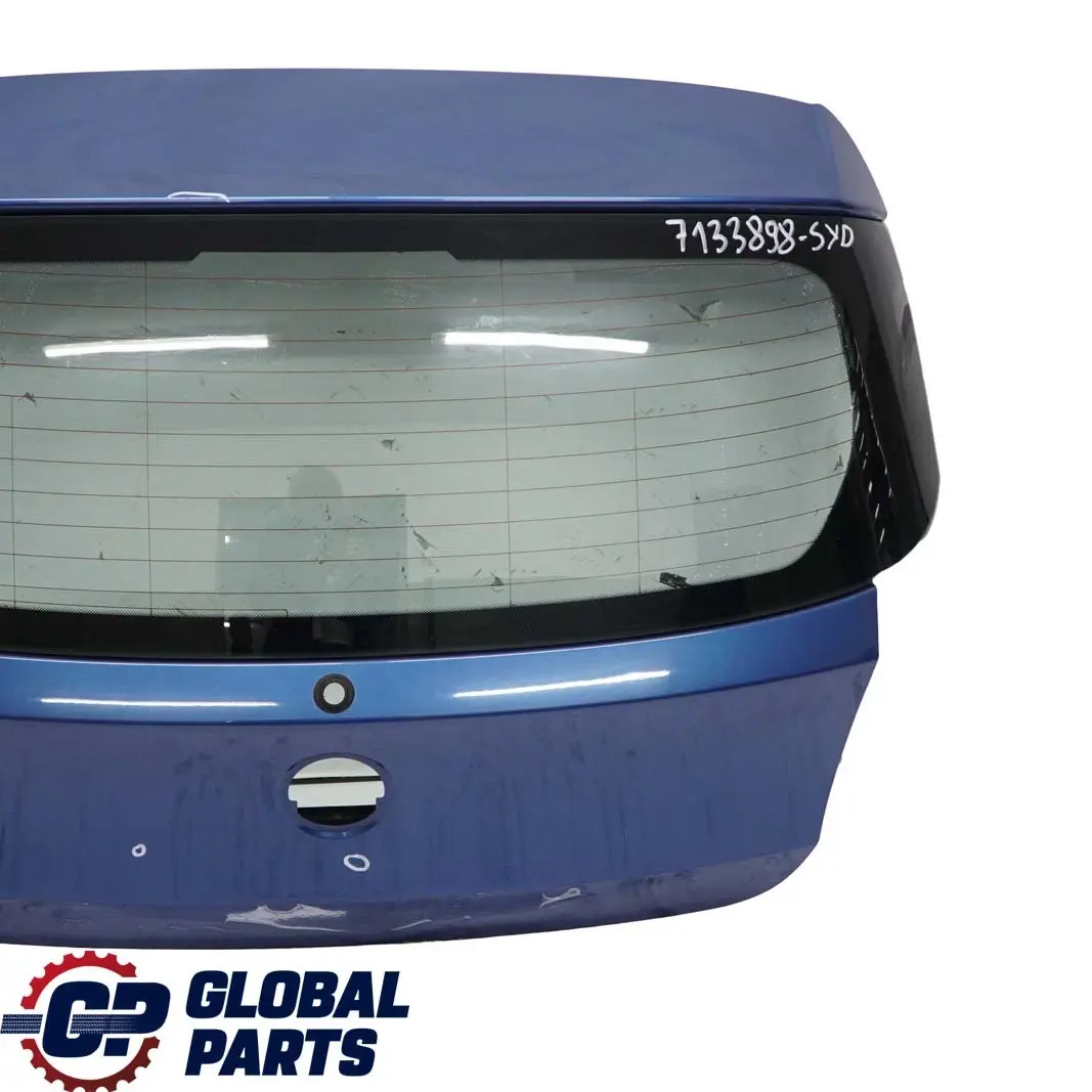 BMW 1 E81 E87 Trunk Lid Tailgate Boot Lid Sydneyblau Sydney Blue Metallic - A19 - SKU 7133898-SYD - Part number 7133898