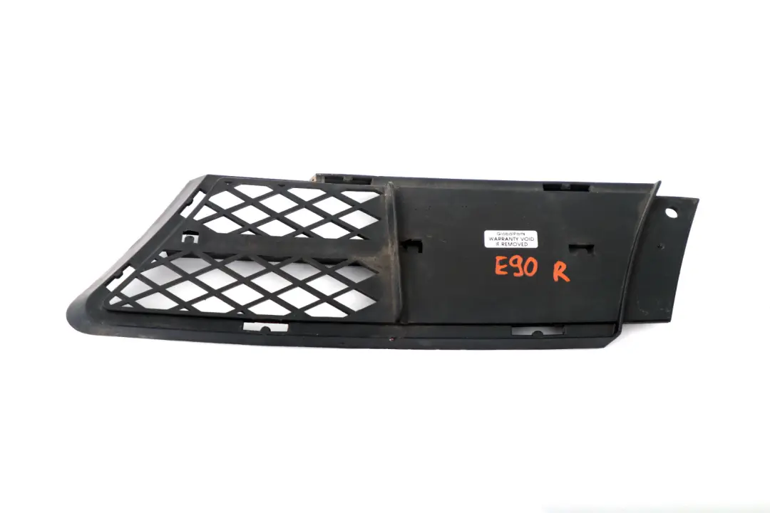 Front Bumper Partially Open Grid Grille Right O/S to BMW 3 Series E90 E91 with Part number 7134082 BMW 3 Series E90 E91 Front Bumper Partially Open Grid Grille Right O/S - SKU 7134082 - Part number 7134082