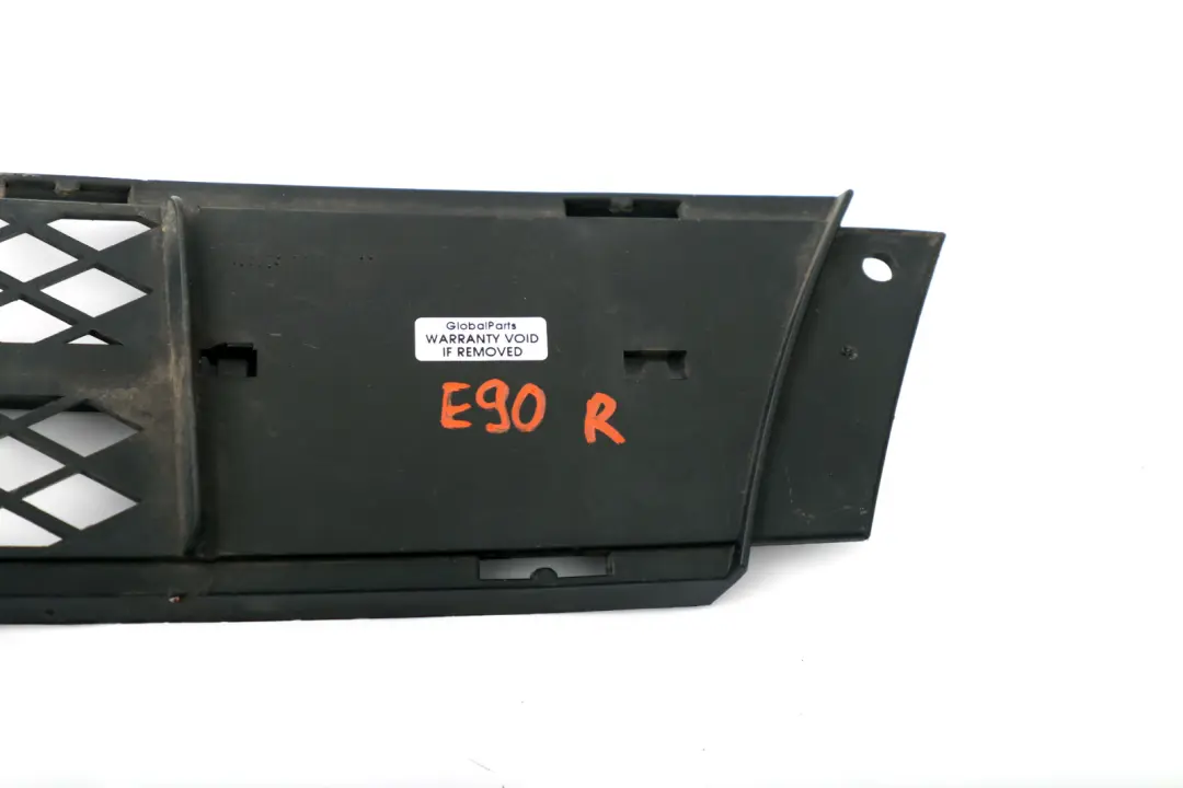 Front Bumper Partially Open Grid Grille Right O/S to BMW 3 Series E90 E91 with Part number 7134082 BMW 3 Series E90 E91 Front Bumper Partially Open Grid Grille Right O/S - SKU 7134082 - Part number 7134082