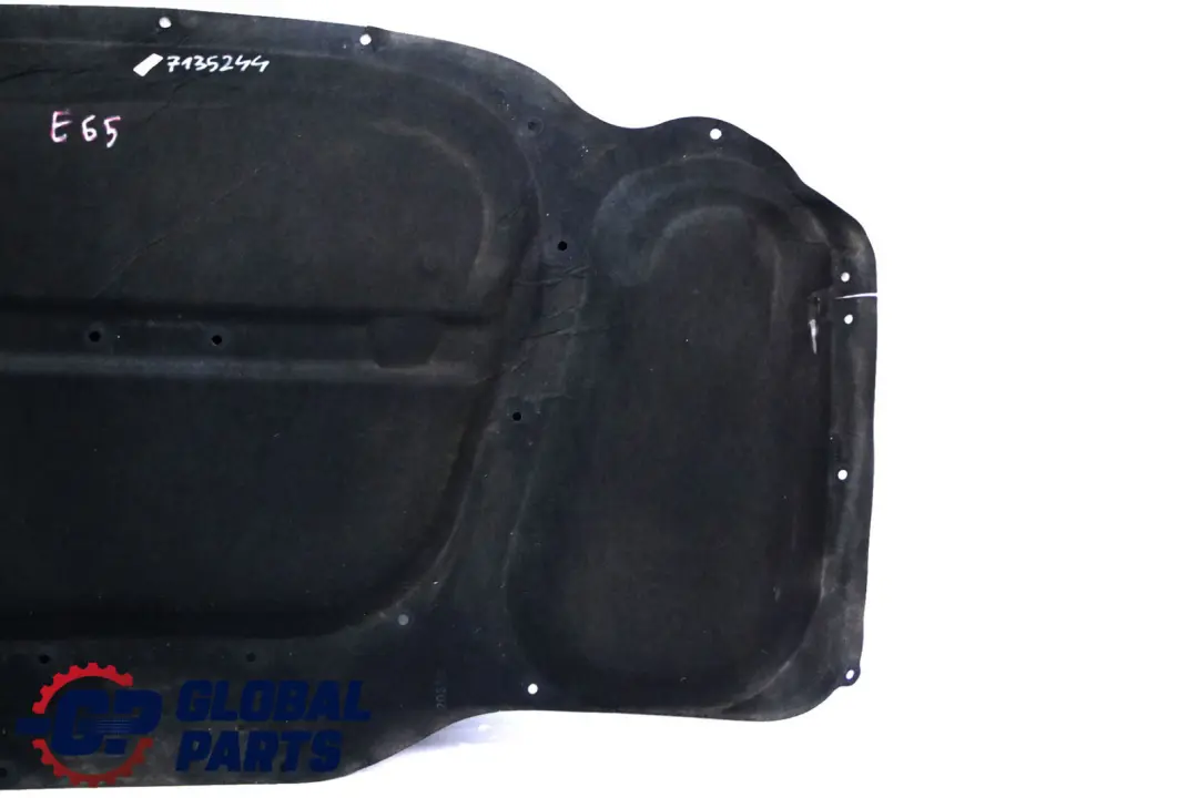 Aislamiento acústico capó motor para BMW E65 E66 E67 con número de pieza 7135244 BMW E65 E66 E67 Aislamiento acústico capó motor - SKU 7135244 - Número de pieza 7135244