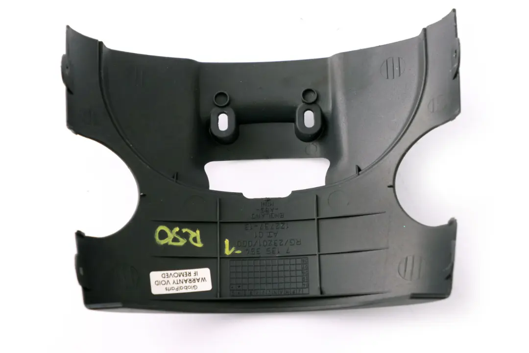 BMW Mini Cooper One 1 R50 R52 R53 Trim Panel Steering Column Top - SKU 7135354-1 - Part number 7135354
