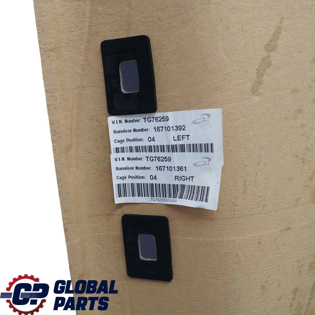  Genuine BMW Mini Cooper One R50 R53 Headlining Moulded Roof Lining Horizon Grey - SKU 7135509 - Part number 7135509