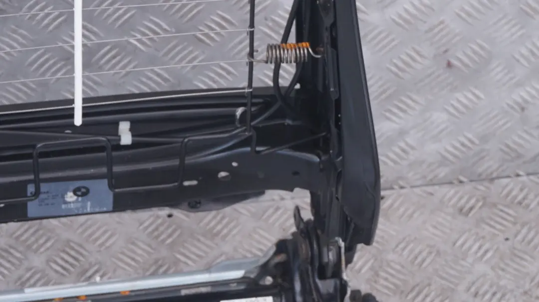 Front Left Seat N/S Backrest Frame Mechanism Carrier to BMW 1 3 Series E81 E82 E92 with Part number 7135545 BMW 1 3 Series E81 E82 E92 Front Left Seat N/S Backrest Frame Mechanism Carrier - SKU 7135545 - Part number 7135545