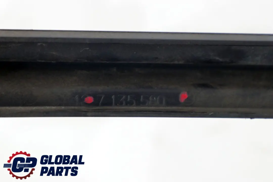 Bumper Bottom Cover Trim Panel Black to BMW 7 Series E65 E66 Rear with Part number 7135580 BMW 7 Series E65 E66 Rear Bumper Bottom Cover Trim Panel Black - SKU 7135580 - Part number 7135580