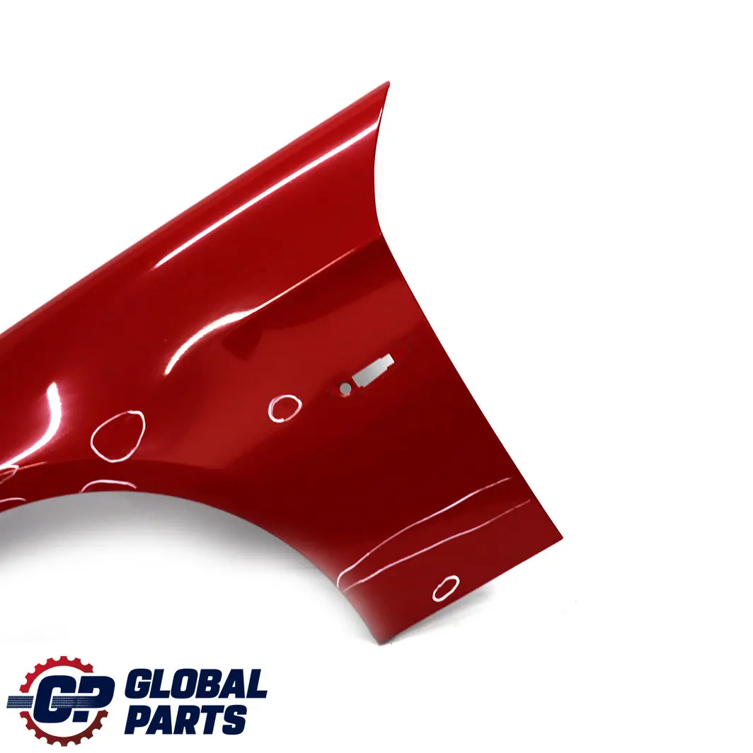 BMW E90 E91 Side Panel Fender Wing Front Left N/S Karmesinrot Crimson Red - A61 - SKU 7135679-KAR3 - Part number 7135679