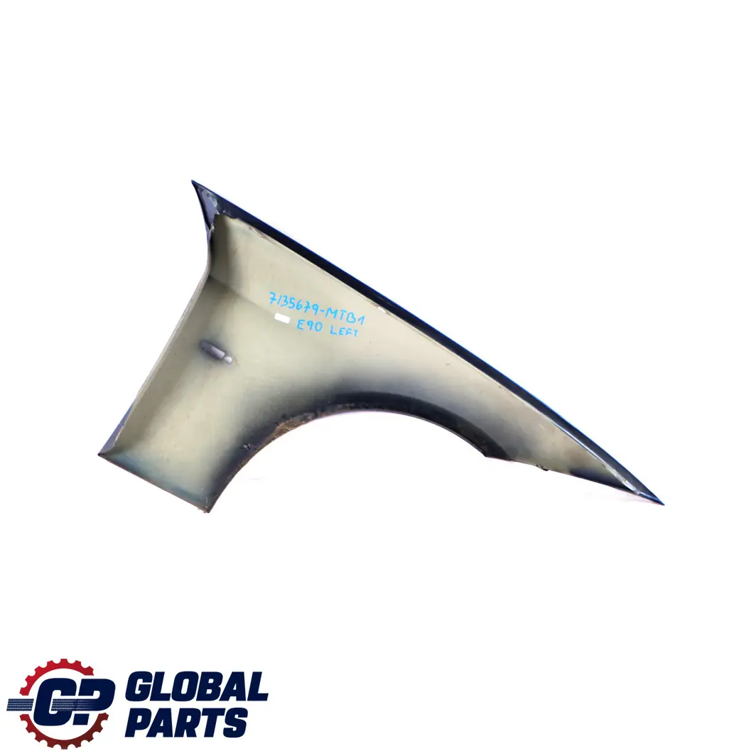 BMW 3 Series E90 E91 Side Panel Fender Wing Front Left N/S Montegoblau Blue A51 - SKU 7135679-MTB1 - Part number 7135679