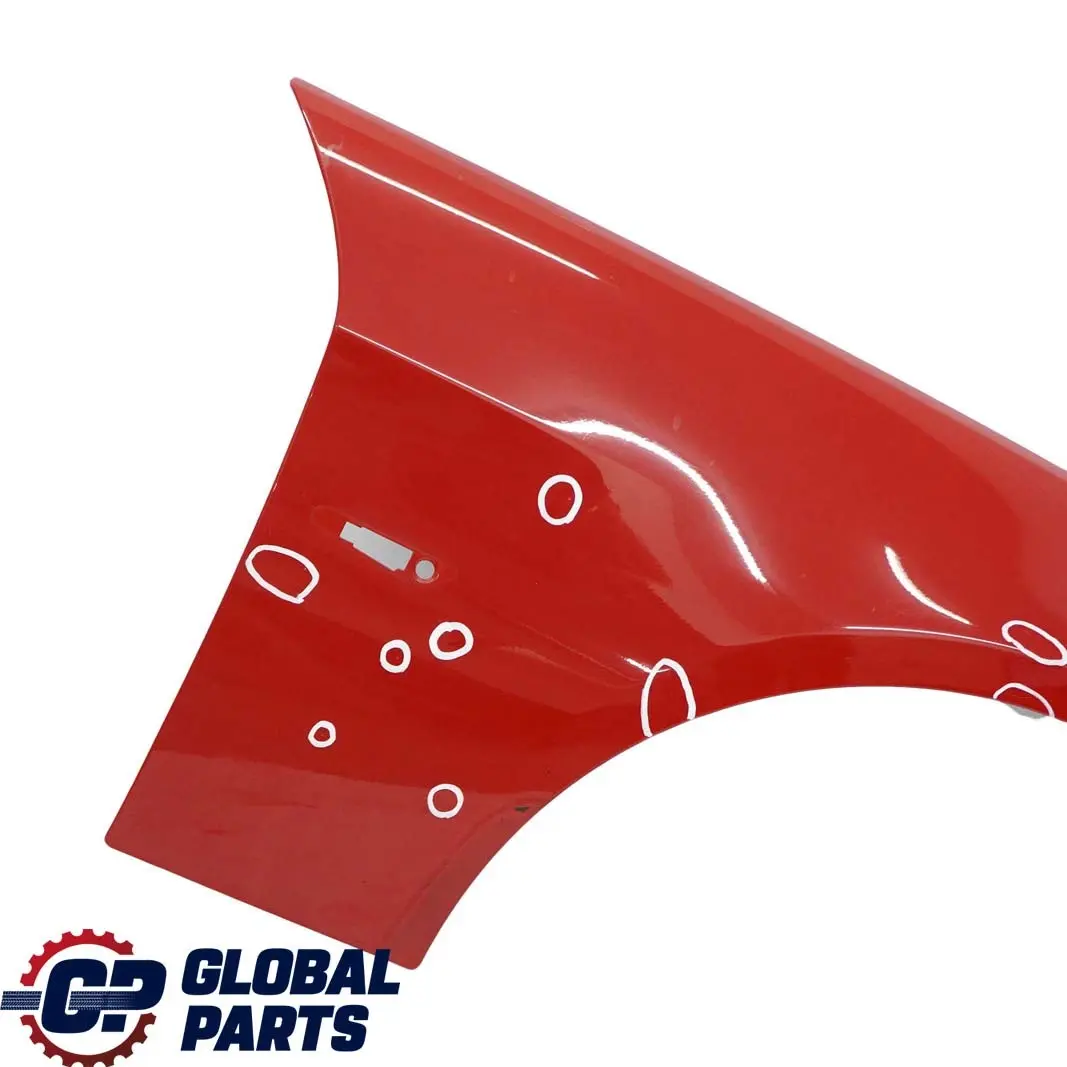 Side Panel Fender Wing Front Right O/S Japanrot Japan Red - 438 to BMW 3 E90 E91 with Part number 7135680 BMW 3 E90 E91 Side Panel Fender Wing Front Right O/S Japanrot Japan Red - 438 - SKU 7135680-JR1 - Part number 7135680
