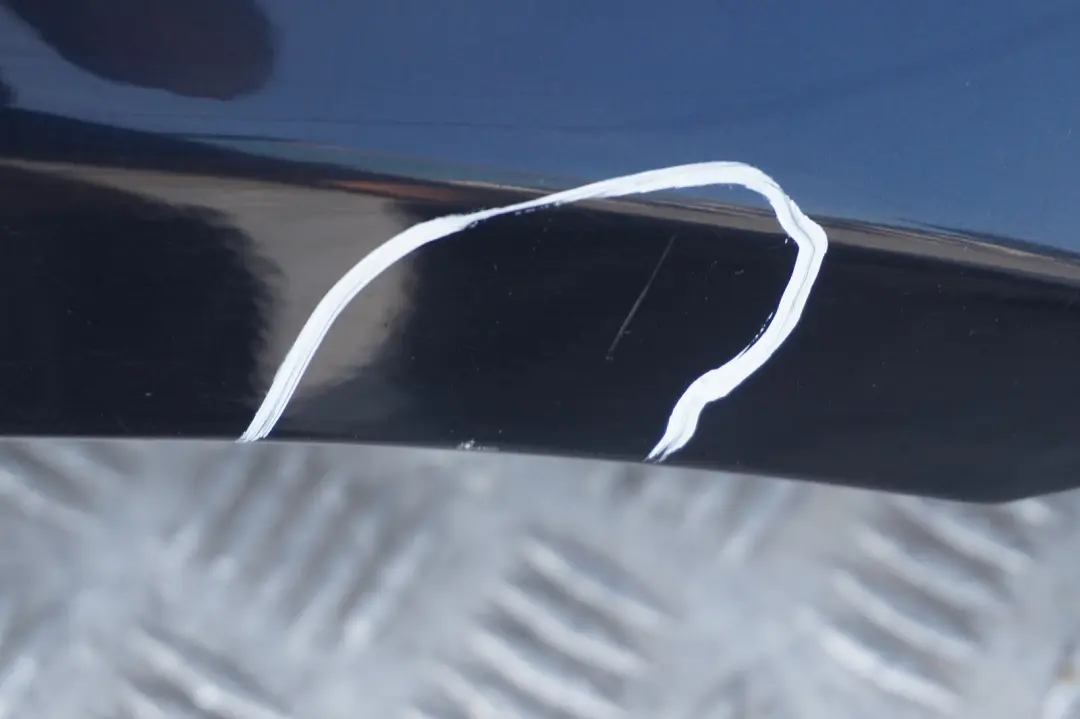 BMW 3er 2 E90 E91 Seitenverkleidung Kotflügel vorne rechts Monacoblau Blue - SKU 7135680-MB7 - Teilenummer 7135680