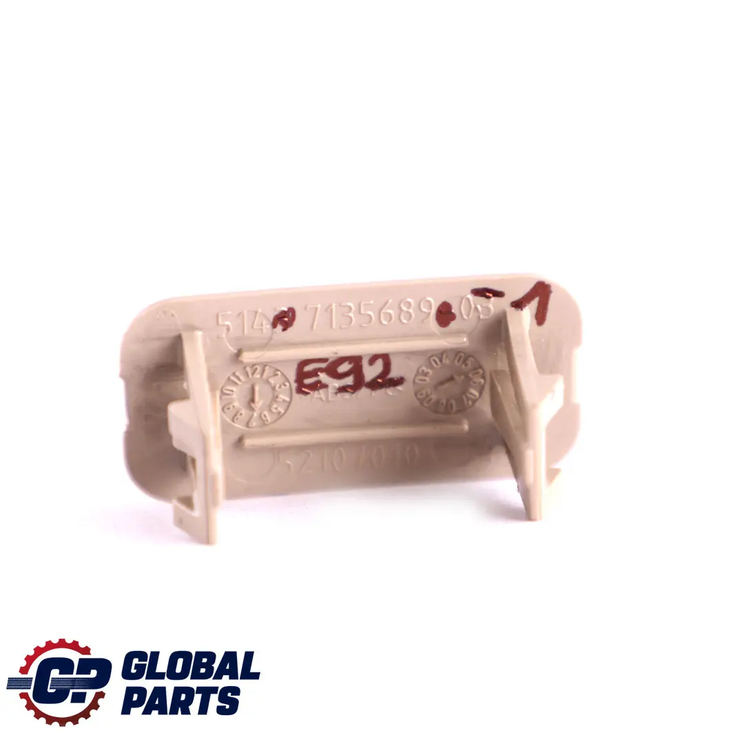 Abdeckkappe Hecksäulenverkleidung Beige für BMW 3 er 1 E90 E91 E92 mit Teilenummer 7135689 BMW 3 er 1 E90 E91 E92 Abdeckkappe Hecksäulenverkleidung Beige - SKU 7135689-1 - Teilenummer 7135689