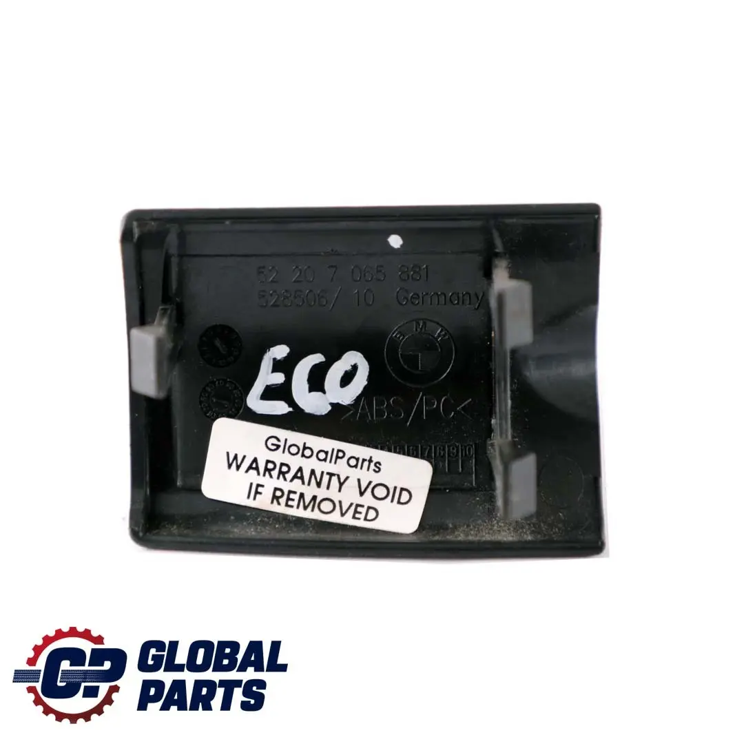 BMW 5 Series E60 Cover Strip Seat Bench Rear Isofix Black Schwarz 7065881 - SKU 7135818-1 - Part number 7135818