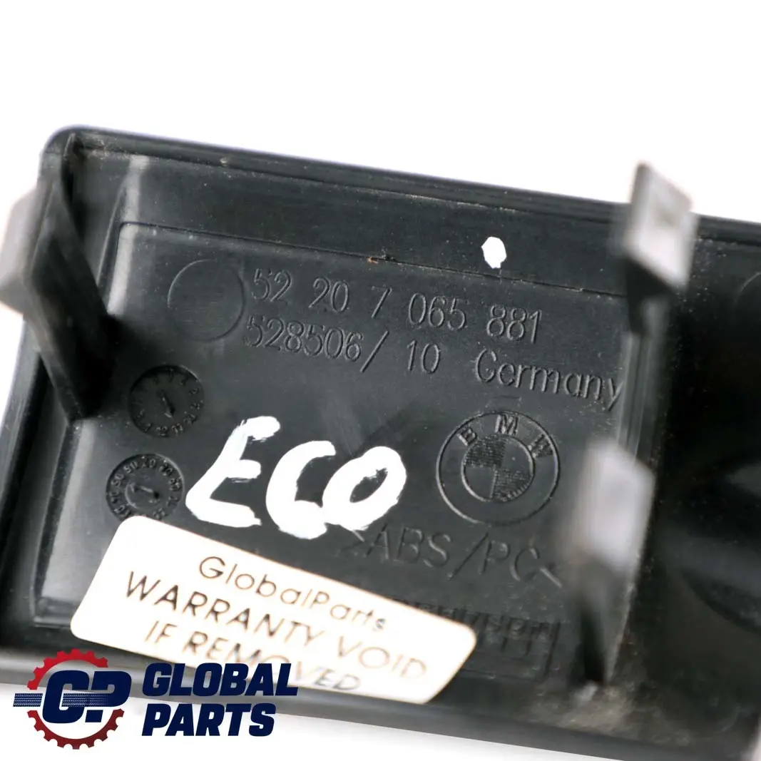 BMW 5 Series E60 Cover Strip Seat Bench Rear Isofix Black Schwarz 7065881 - SKU 7135818-1 - Part number 7135818