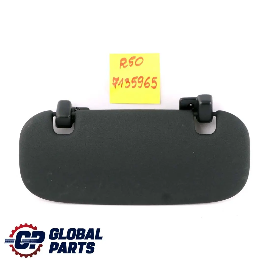 Parasole Laterale Destro Nero per Mini Cooper One R50 R53 con numero di parte 7134440 Mini Cooper One R50 R53 Parasole Laterale Destro Nero - SKU 7135965 - Numero di parte 7134440