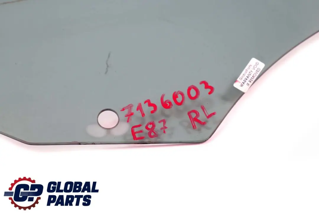  Door Window BMW E87 E87N Tinted Glass Rear Left N/S AS3 - SKU 7136003 - Part number 7136003