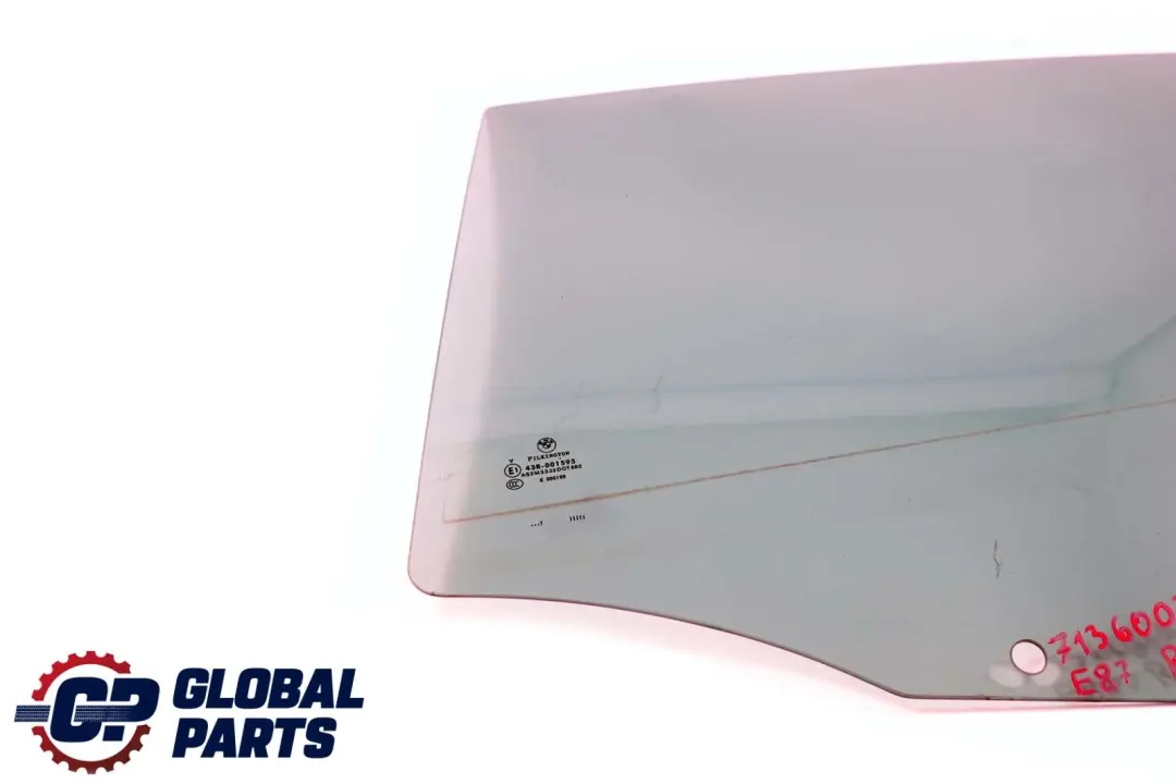  Tür Fenster BMW E87 E87N Getöntes Glas Hinten Links AS3 - SKU 7136003 - Teilenummer 7136003