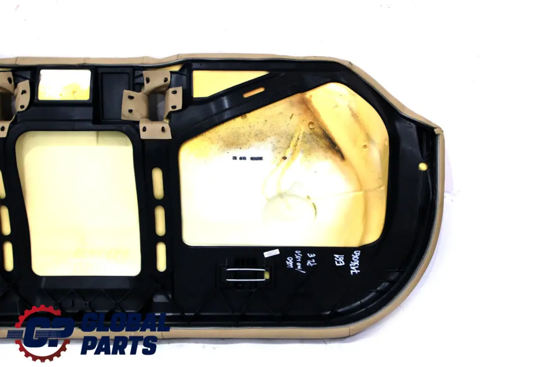 BMW 5 Series E61 Touring Interior Rear Seat Couch Bench Base Beige Leather - SKU 7136060 - Part number 7136060