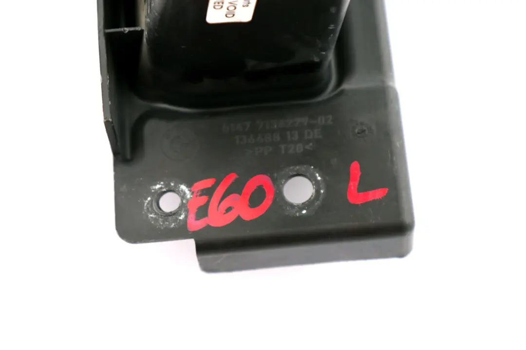 BMW E60 E60N LCI Schowek Półka Wsuwana Lewy Bagażnika - SKU 7136229 - Numer Części 7136229