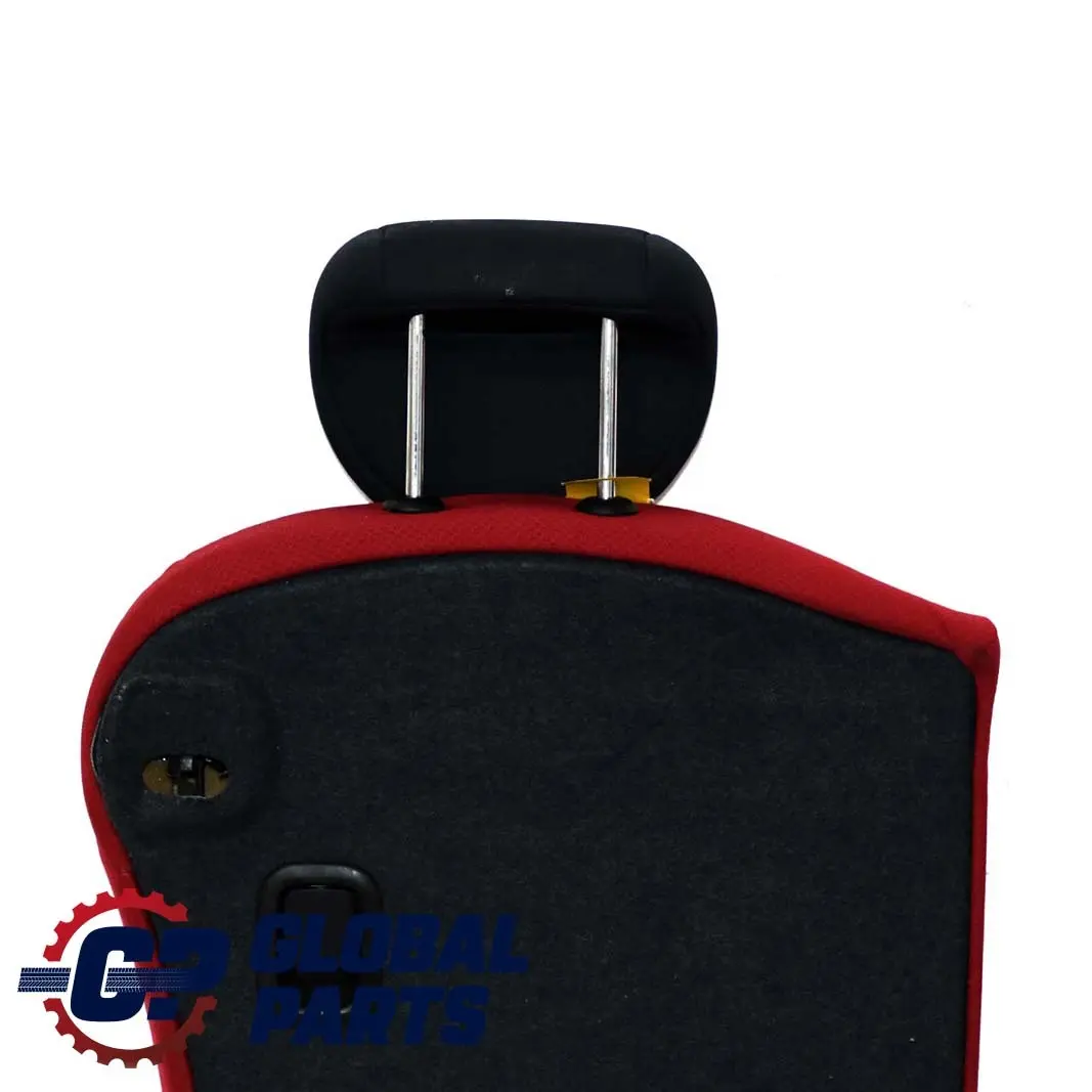 BMW Mini R50 Rear Back Seat Left N/S Cloth Molette Backrest Tartan Red - SKU 7136451 - Part number 7136451