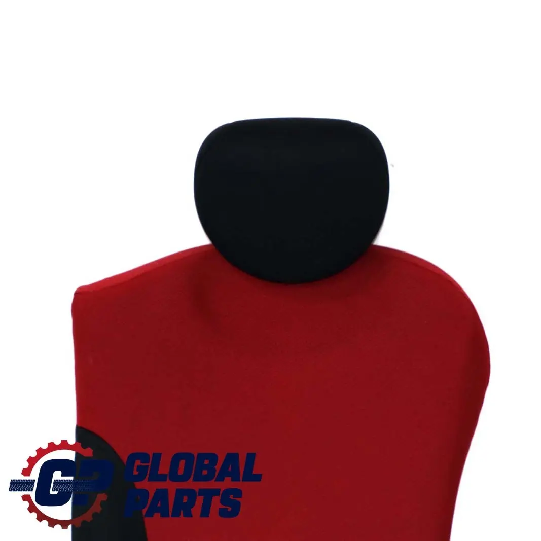 Back Seat Left N/S Cloth Molette Backrest Tartan Red to BMW Mini R50 Rear with Part number 7136451 BMW Mini R50 Rear Back Seat Left N/S Cloth Molette Backrest Tartan Red - SKU 7136451 - Part number 7136451
