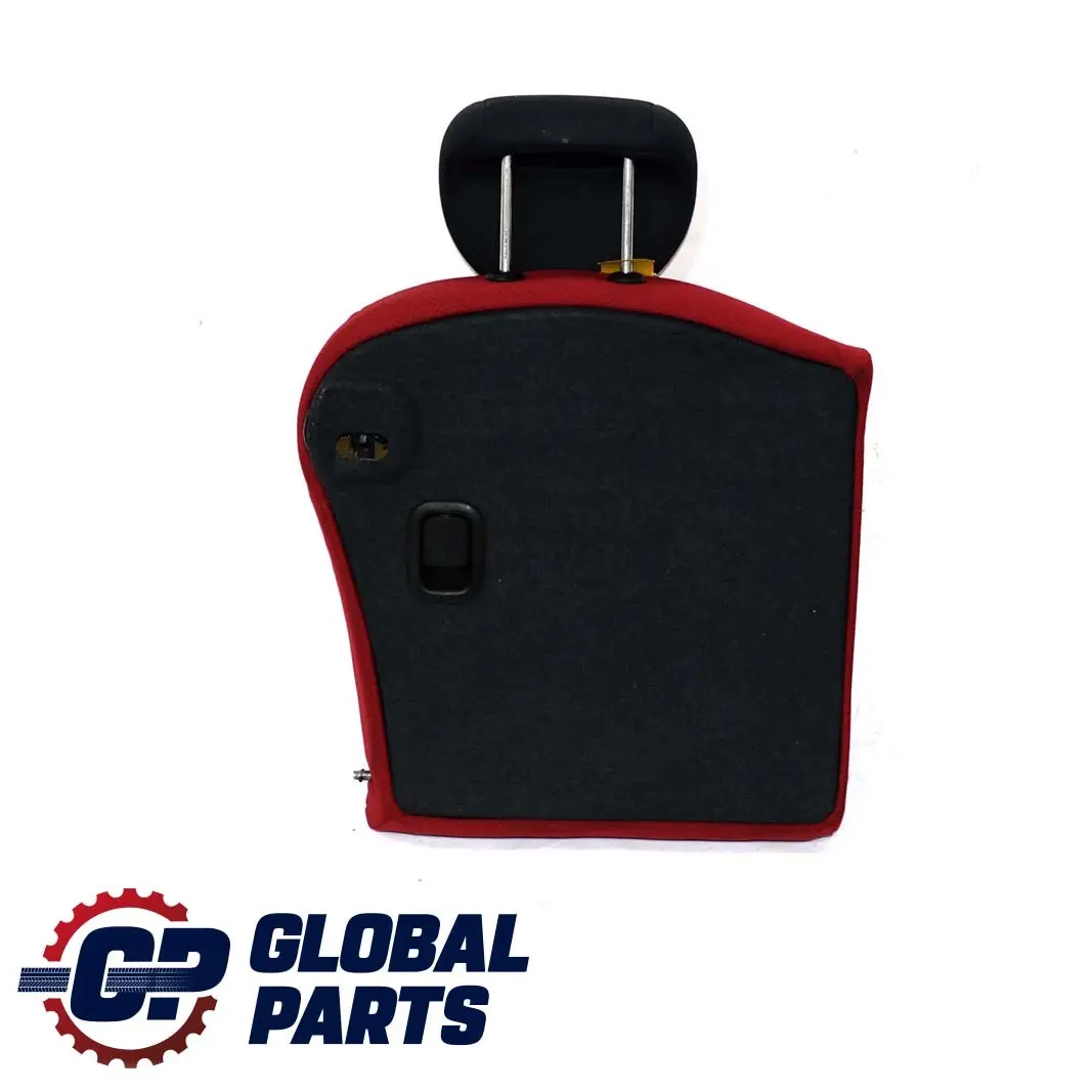 Mini R50 Trasero Asiento Trasero Izquierdo Tela Molette Respaldo Tartan Rojo - SKU 7136451 - Número de pieza 7136451
