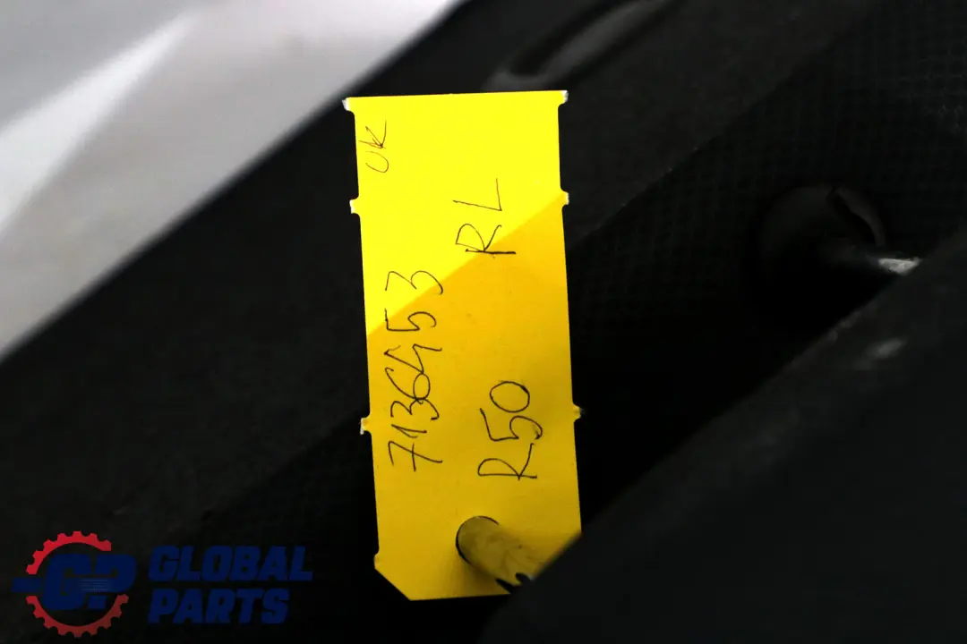 BMW Mini One Cooper R50 Rear Left N/S Seat Back Cover Backrest Cloth Panther - SKU 7136453 - Part number 7136453