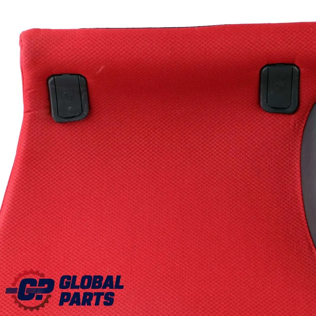 Mini Cooper R50 Siège arrière banquette base tissu cuir Molette écossais rouge - SKU 7136485-1 - Numéro de pièce 7136485