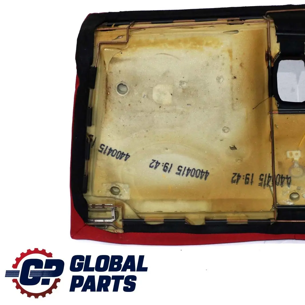 Back Cover Bench Base Cloth Molette Tartan Red to BMW Mini Cooper R50 Rear Seat with Part number 7136485 BMW Mini Cooper R50 Rear Seat Back Cover Bench Base Cloth Molette Tartan Red - SKU 7136485 - Part number 7136485