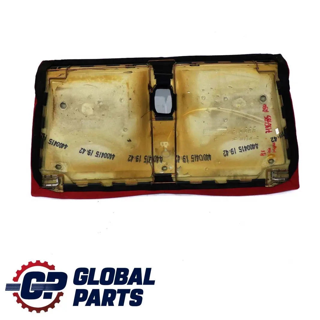 BMW Mini Cooper R50 Rücksitz Bezug Sitz Hinten Stoff Tartan Red Rot - SKU 7136485 - Teilenummer 7136485