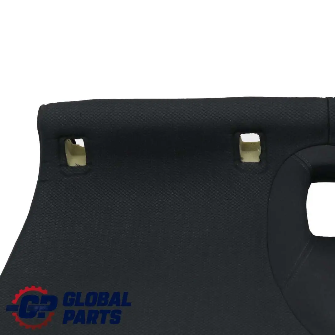 BMW Mini Cooper R50 1 Rear Seat Back Bench Sofa Base Cover Cloth Panther Black - SKU 7136504-1 - Part number 7136504