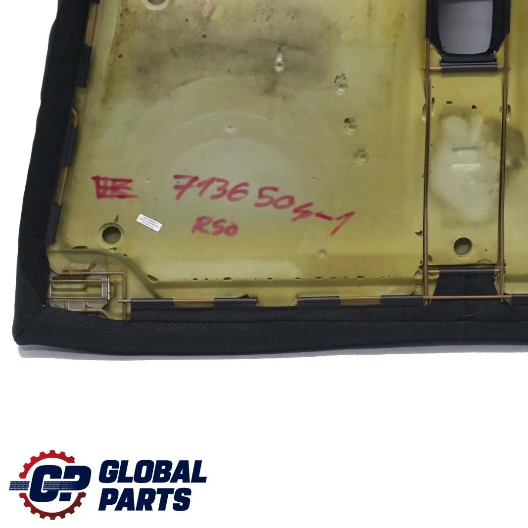 Rücksitzbank Sofa Bezug Stoff Panther Black Schwarz für BMW Mini Cooper R50 1 mit Teilenummer 7136504 BMW Mini Cooper R50 1 Rücksitzbank Sofa Bezug Stoff Panther Black Schwarz - SKU 7136504-1 - Teilenummer 7136504