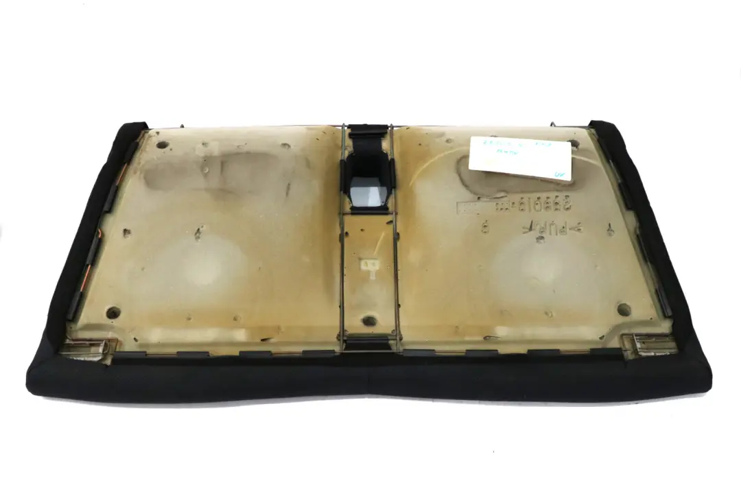 BMW Mini Cooper R50 Asiento Trasero Banco Sofá Base Cubierta Tela Pantera Negro - SKU 7136504 - Número de pieza 7136504