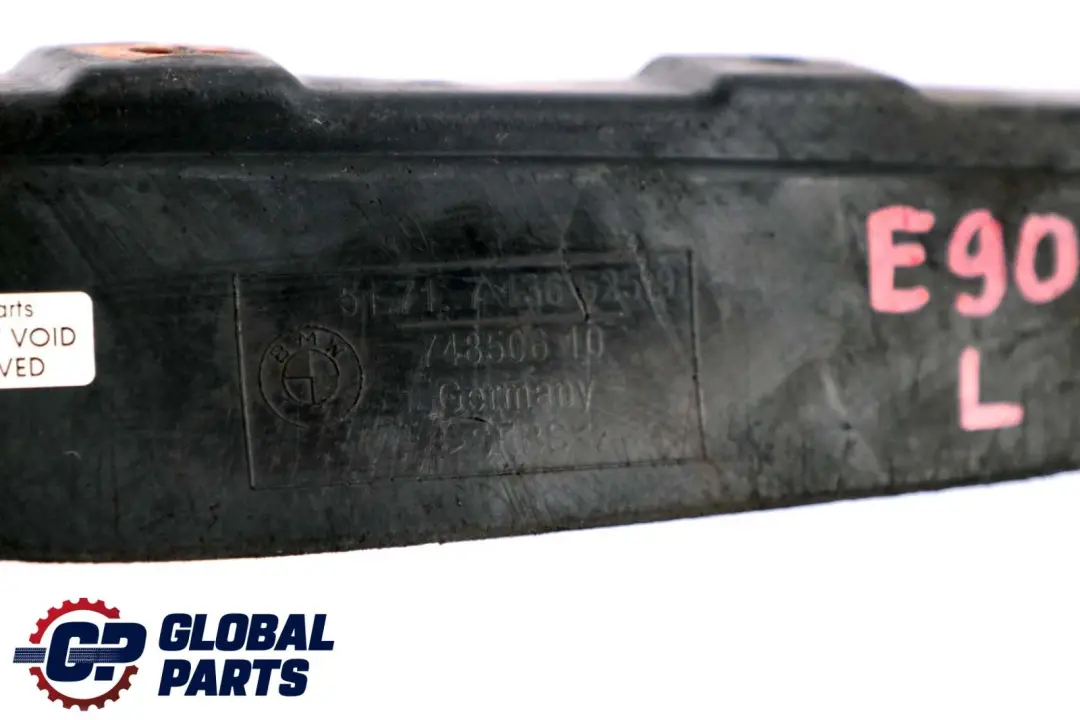 BMW E90 E91 E92 Labbro anteriore sinistro Rivestimento passaruota - SKU 7136525 - Numero di parte 7136525