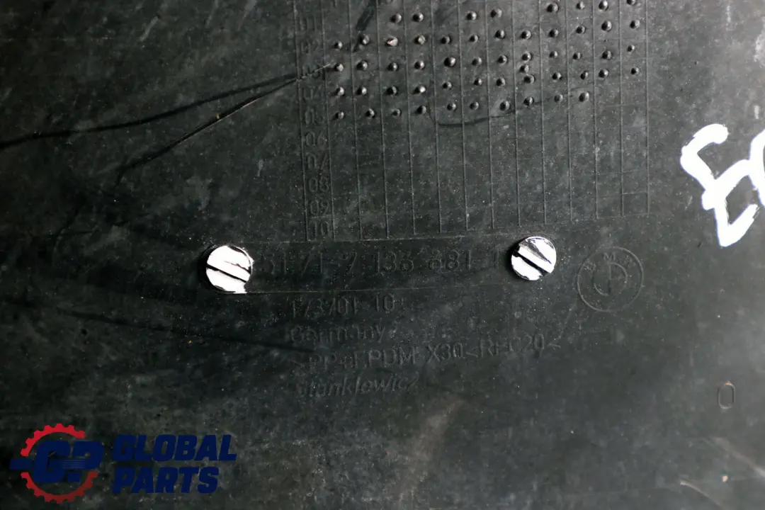 BMW E65 E66 Arrière Gauche N/S Enjoliveur Roue Protection Contre Éclaboussures - SKU 7136681 - Numéro de pièce 7136681