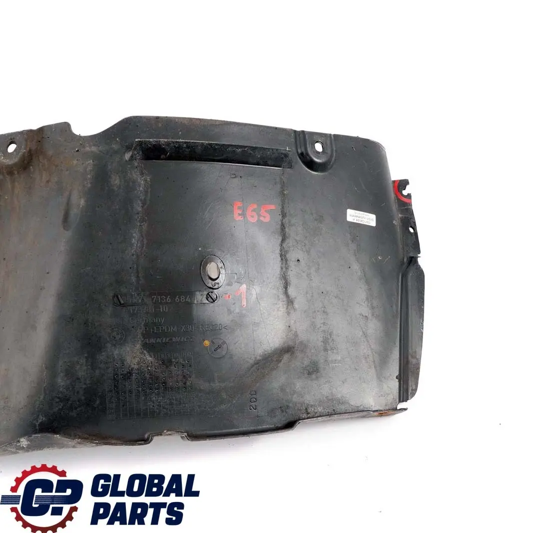 BMW 7 er E65 E66 1 Abdeckung Radhaus Vorne Rechts - SKU 7136684-1 - Teilenummer 7136684