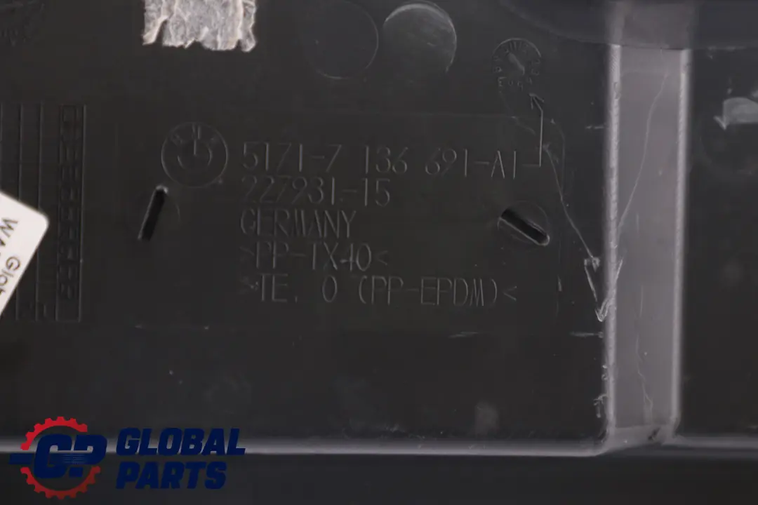 BMW 7 er E65 E66 E67 Luftführung Vorne Links - SKU 7136691 - Teilenummer 7136691