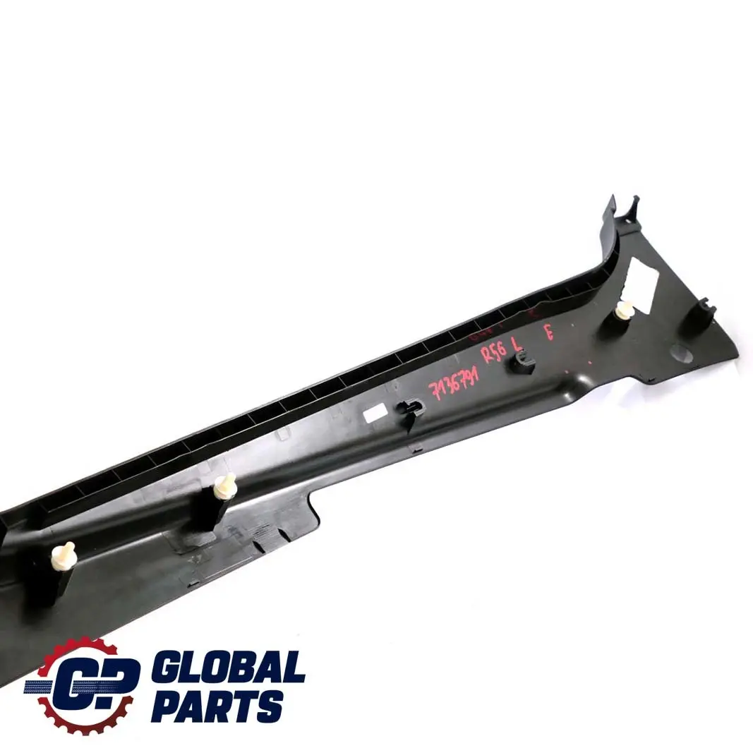 Lateral Entry Trim Panel Bottom Front Left N/S Black to BMW MINI Cooper One R56 with Part number 7136791 BMW MINI Cooper One R56 Lateral Entry Trim Panel Bottom Front Left N/S Black - SKU 7136791 - Part number 7136791
