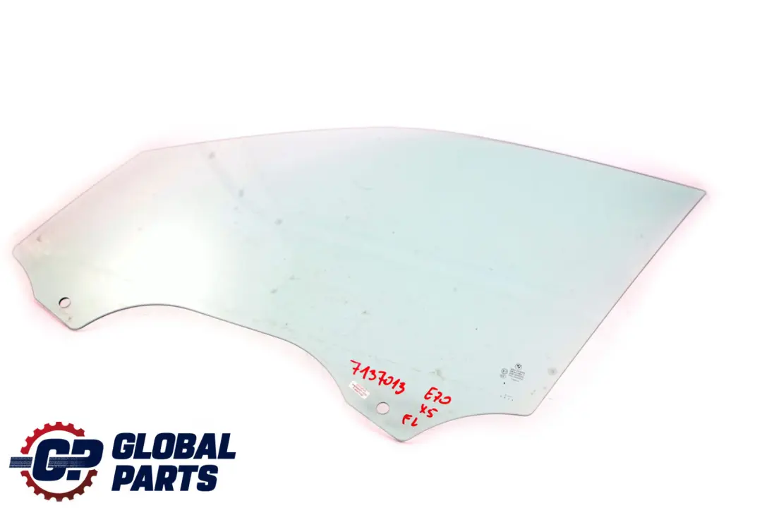 BMW X5 E70 Anteriore Sinistra Porta Lato Verde Vetro Finestra AS2 - SKU 7137013 - Numero di parte 7137013