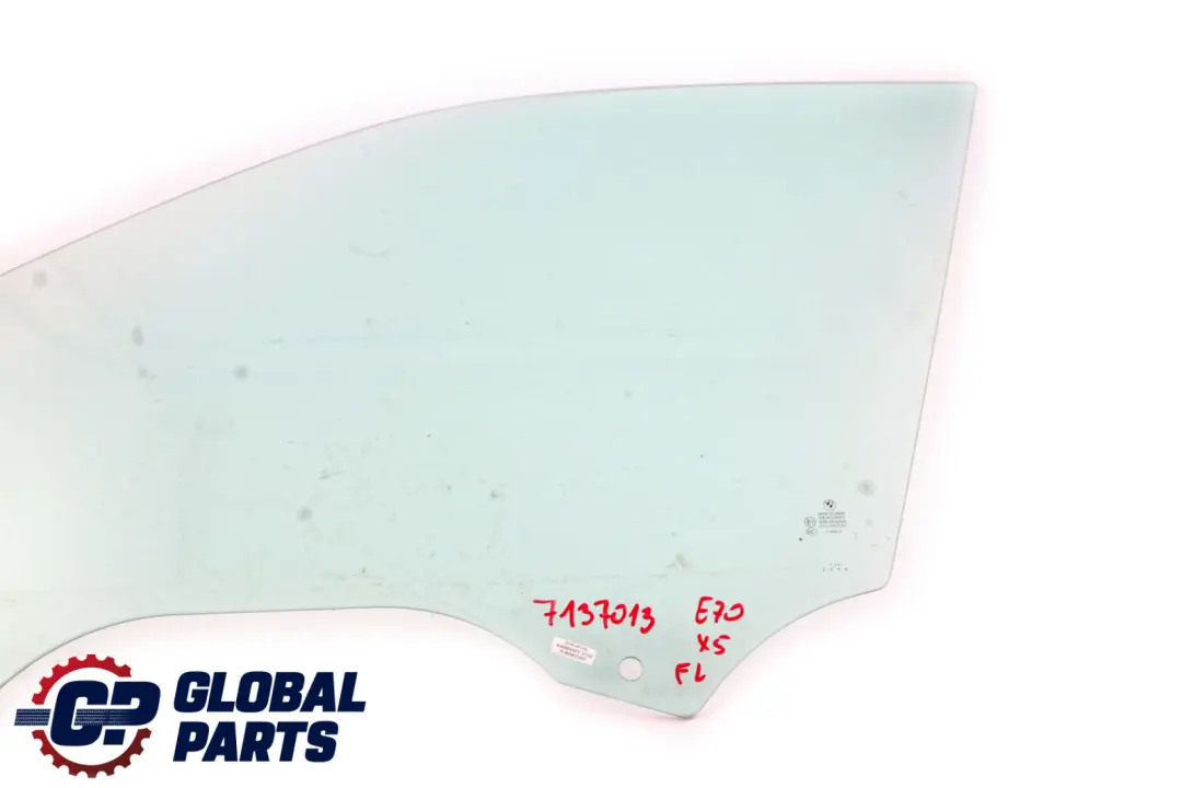 Seitenscheibe Grün Tür Vorne Links AS2 für BMW X5 E70 mit Teilenummer 7137013 BMW X5 E70 Seitenscheibe Grün Tür Vorne Links AS2 - SKU 7137013 - Teilenummer 7137013