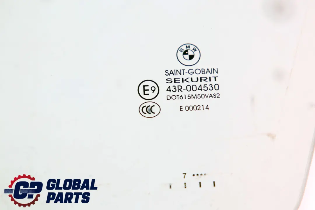 Gauche Verre Vert AS2 pour BMW X5 E70 Porte Avant à propos du numéro de pièce 7137013 BMW X5 E70 Porte Avant Gauche Verre Vert AS2 - SKU 7137013 - Numéro de pièce 7137013